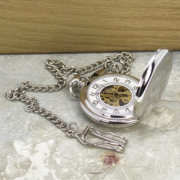 Personalised Pocket Watch – Your Message