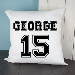 Personalised Brentford FC Chequered Cushion