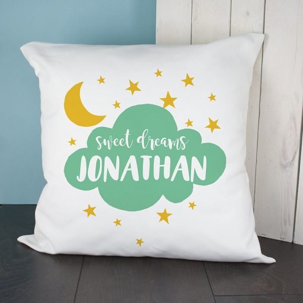 Personalised Cushion Cover – Sweet Dreams