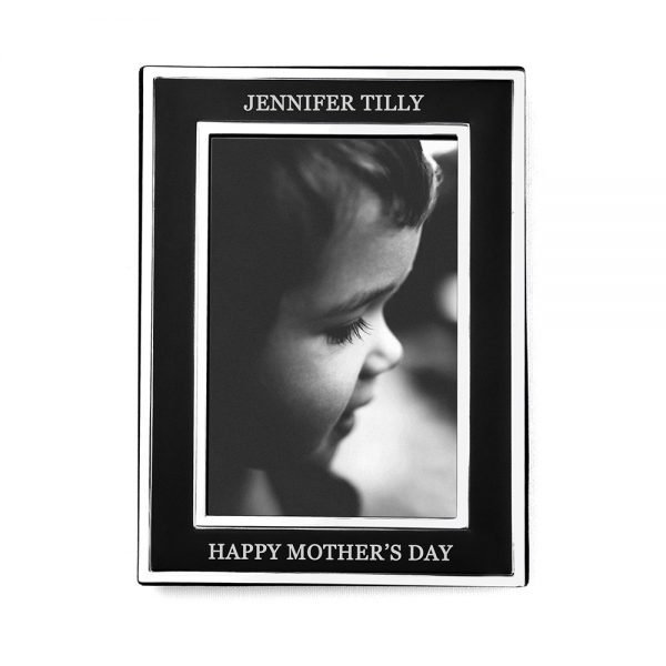 Personalised Silver Plated Photo Frame – Mother’s Day