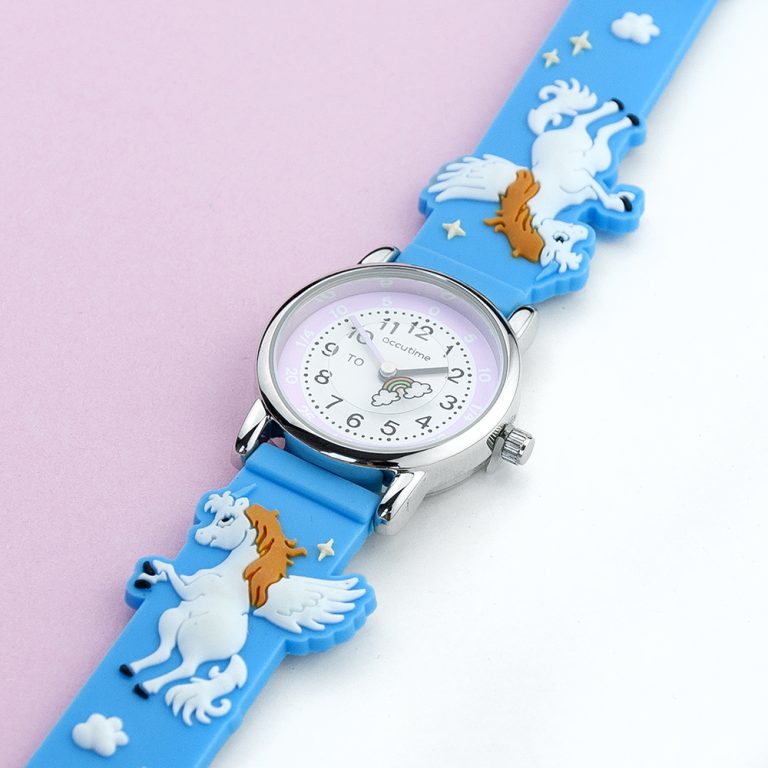 Personalised Kids Rainbow Watch – Your Message