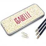 Personalised Dotty Pencil Case