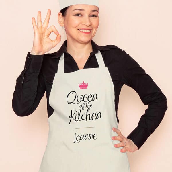Personalised Apron – Queen of the Kitchen