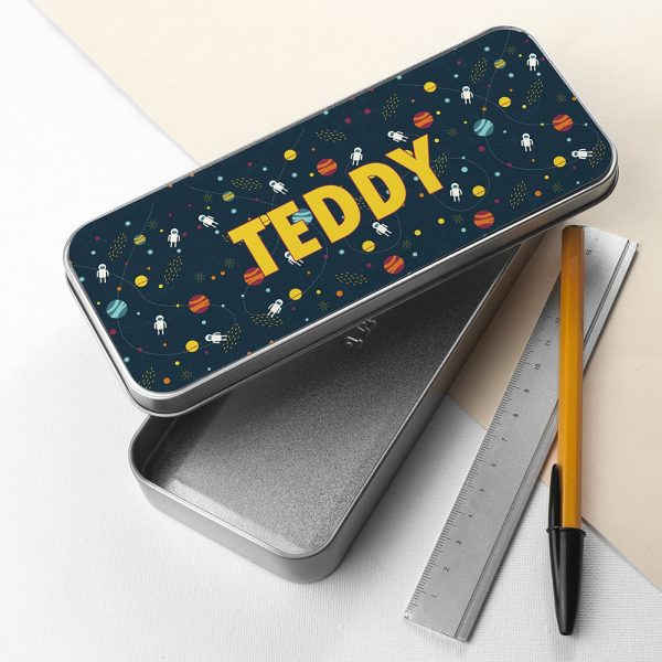 Personalised Planets & Space Pencil Case