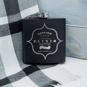 Personalised Hip Flask – Elixir