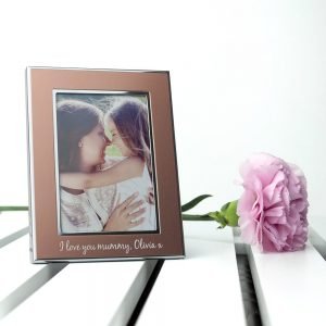 Personalised Landscape 5×7 Silver Photo Frame