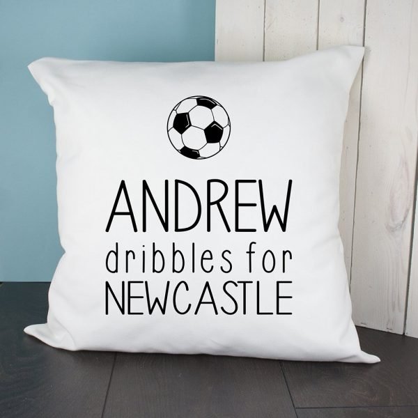 Personalised Cushion Cover – Football Club