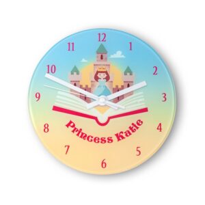 Personalised Wall Clock – Storyboard Princess
