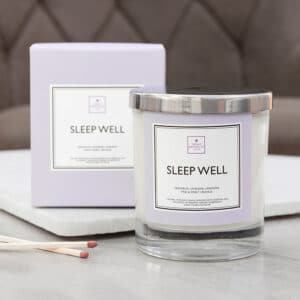 Personalised Sleep Well Candle