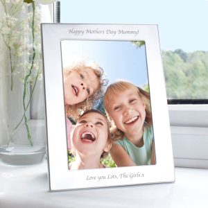 Personalised Silver 5×7 Photo Frame