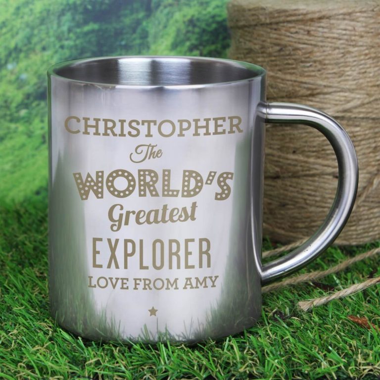 Personalised ‘The World’s Greatest’ Stainless Steel Mug