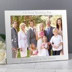 Personalised 10×8 Landscape Silver Photo Frame