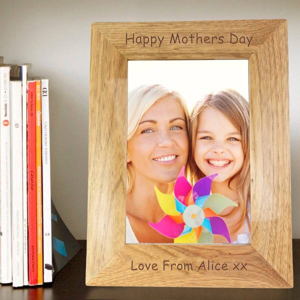 Personalised 7×5 Wooden Photo Frame