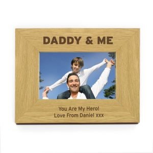 Personalised Godparents 7×5 Wooden Photo Frame