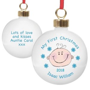 Personalised ‘Pet’ Christmas Bauble – Silver
