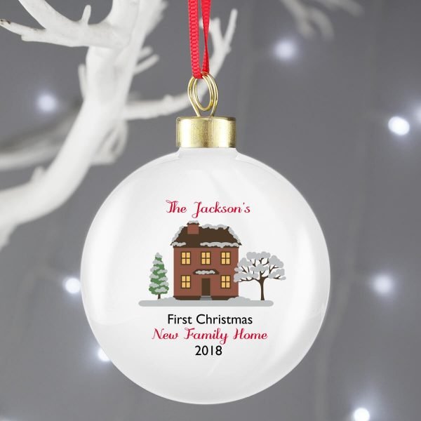 Personalised Cosy Christmas Bauble