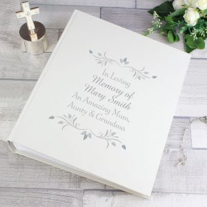 Personalised Sentiments Album with Sleeves
