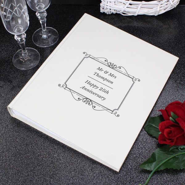 Personalised Silver Album With Sleeves