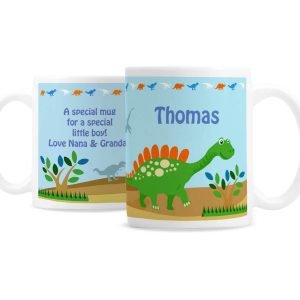 Personalised Dinosaur Mug