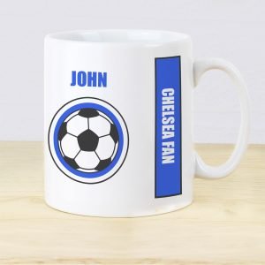 Personalised No.1 Football Fan Mug