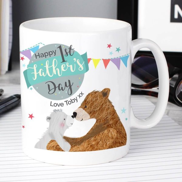 Personalised 1st Father’s Day Daddy Bear Mug