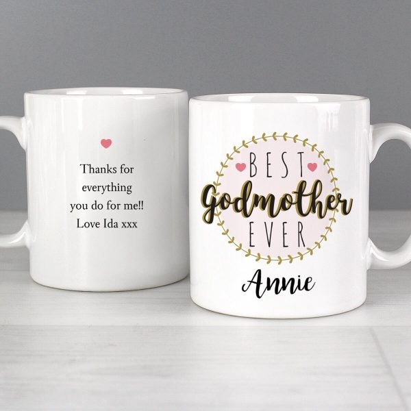 Personalised ‘Best Godmother’ Mug
