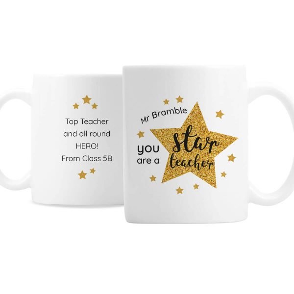 Personalised Star Teacher’s Mug