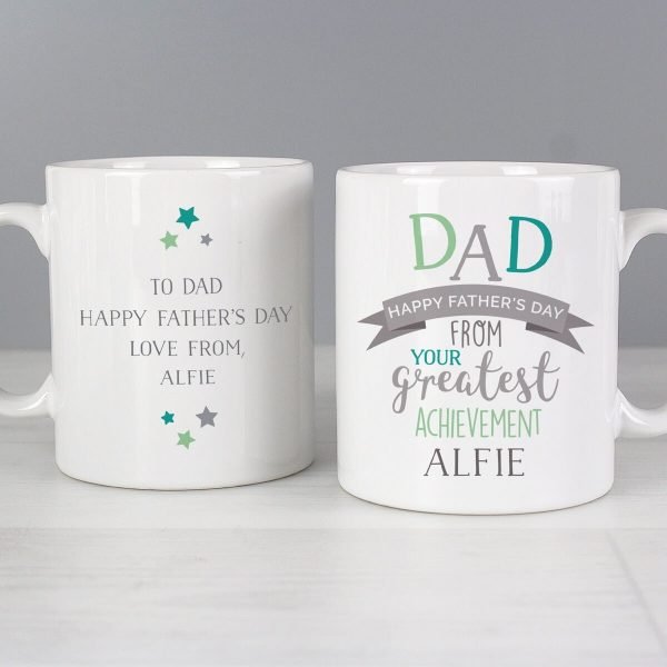 Personalised ‘Dad’s Greatest Achievement’ Mug