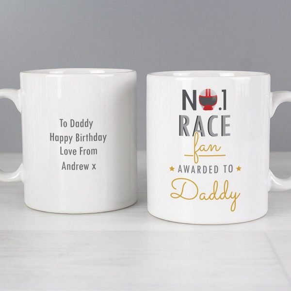 Personalised No.1 Race Fan Mug