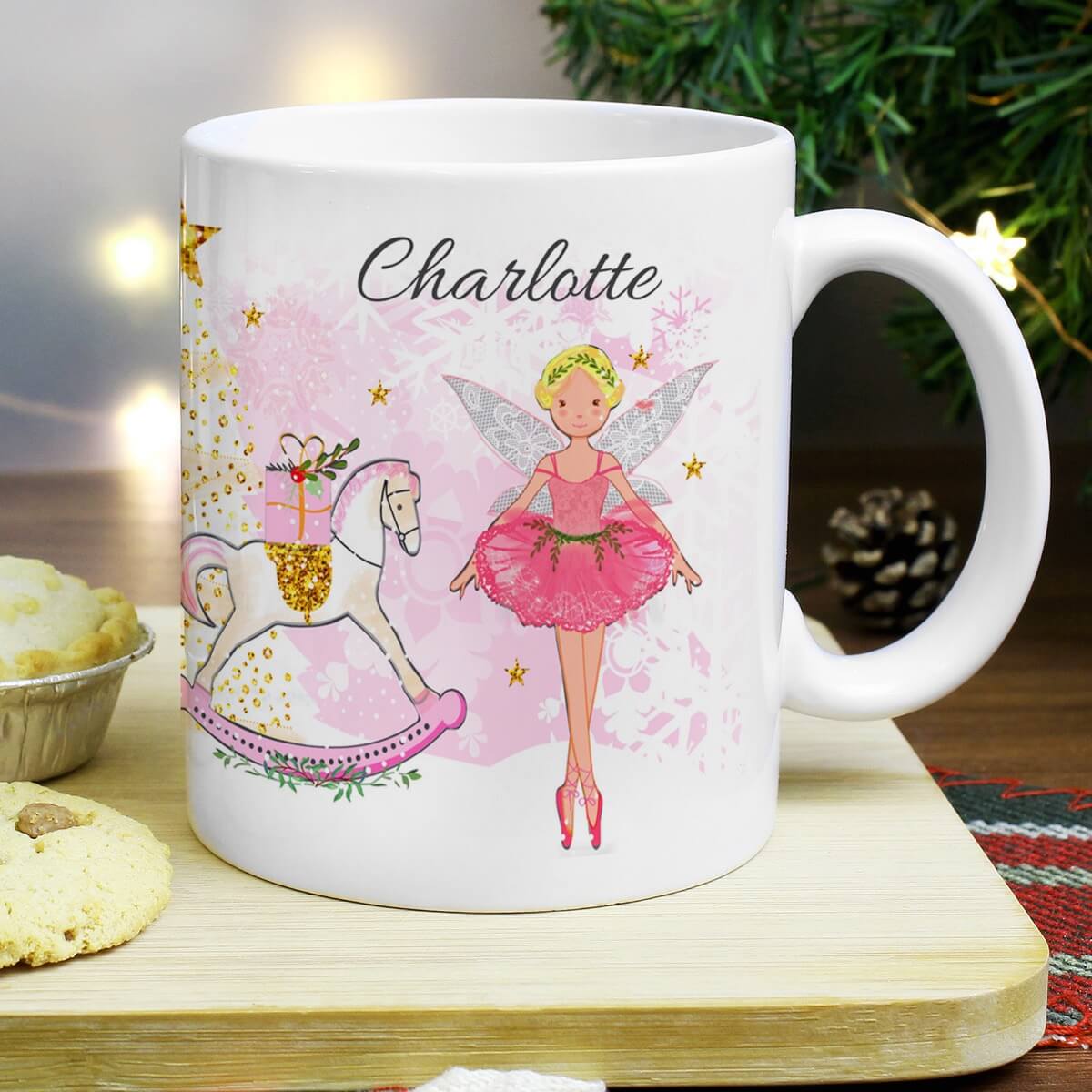 Personalised Sugar Plum Fairy Mug