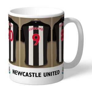 Personalised Newcastle United FC Dressing Room Mug
