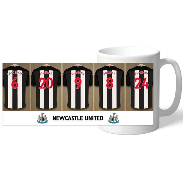 Personalised Newcastle United FC Dressing Room Mug