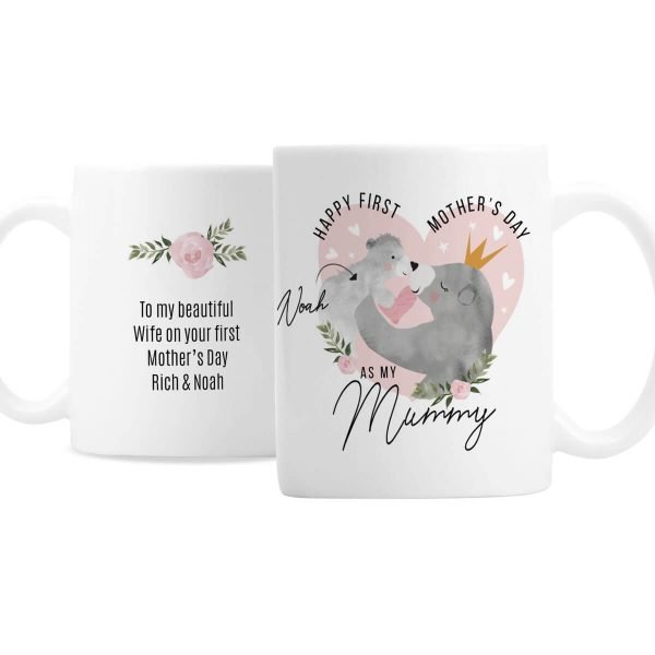 Personalised 1st Mother’s Day Mama Bear Mug