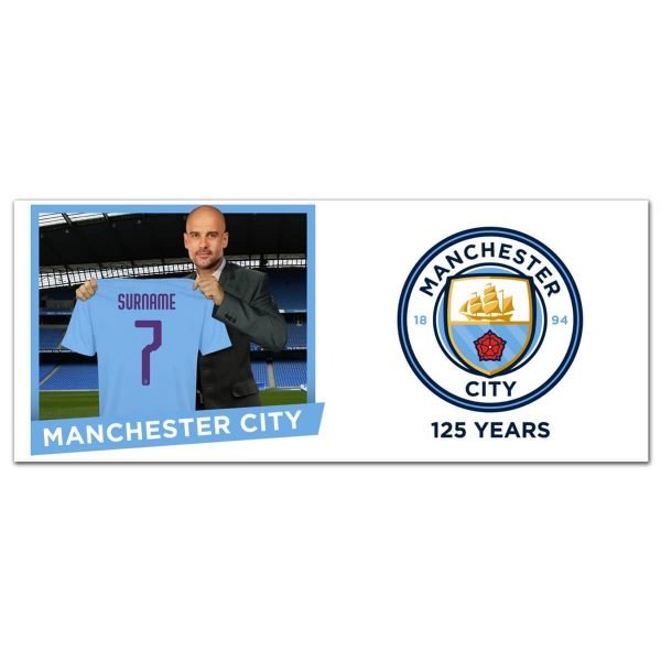 Personalised Manchester City FC Manager Mug