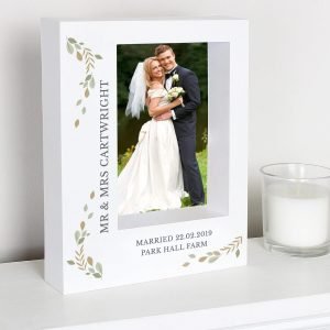Personalised ‘Truly Blessed’ Christening 7×5 Box Photo Frame