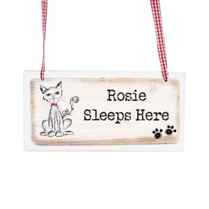 Personalised ‘Wagging Tails’ Dog Wooden Sign