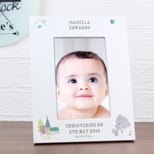 Personalised Wooden Photo Frame – Your Message
