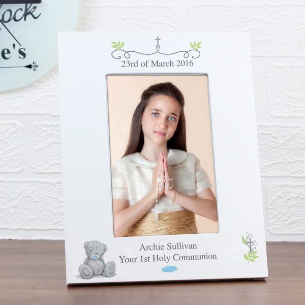 Personalised Me To You Religious Cross 6×4 Photo Frame