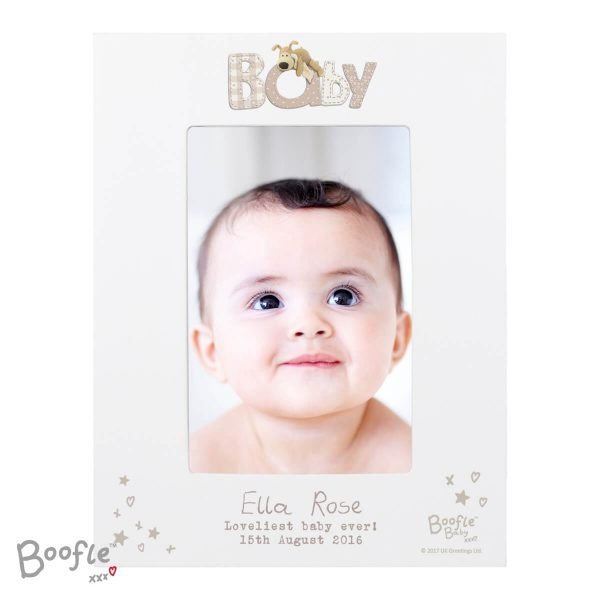 Personalised Boofle Baby 6×4 Photo Frame