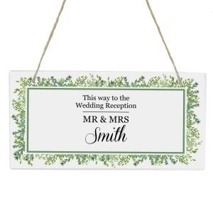 Personalised Wooden Sign – Actually I Can
