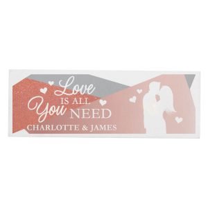 Personalised Wooden Sign – Actually I Can