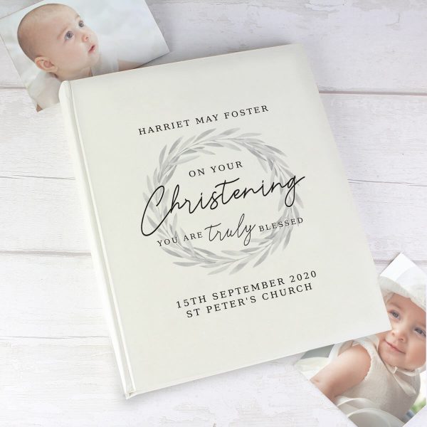 Personalised ‘Truly Blessed’ Christening Traditional Album