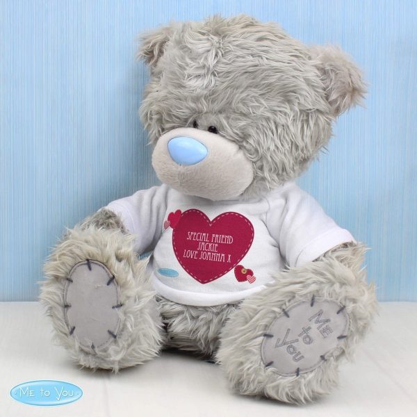 Personalised Me To You Teddy Bear Heart