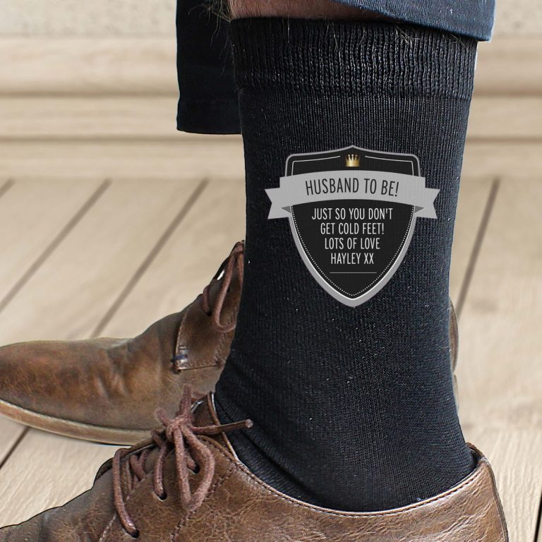 Personalised Classic Shield Men’s Socks