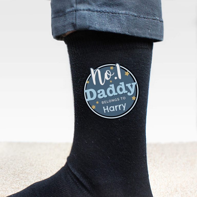 Personalised No.1 Men’s Socks