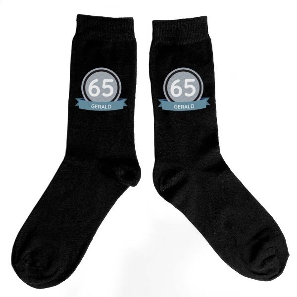 Personalised Birthday Men’s Socks