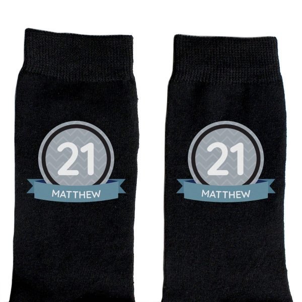 Personalised Birthday Men’s Socks