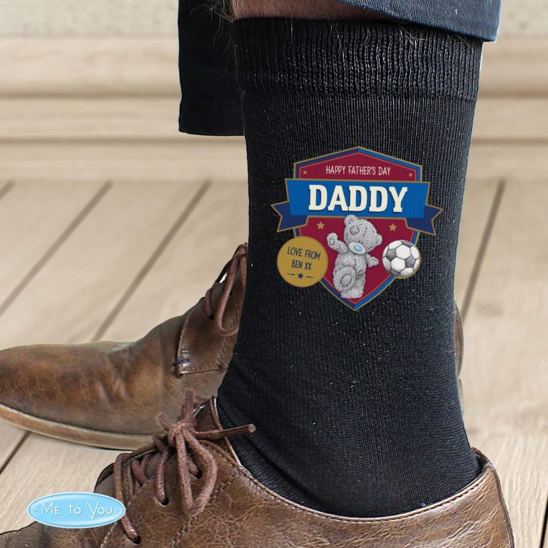 Personalised Me to You Football Men’s Socks