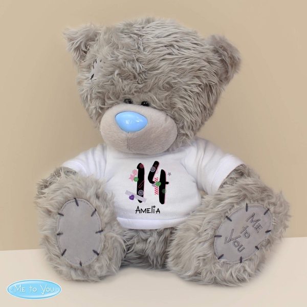 Personalised Me to You Teddy Bear Birthday Big Age