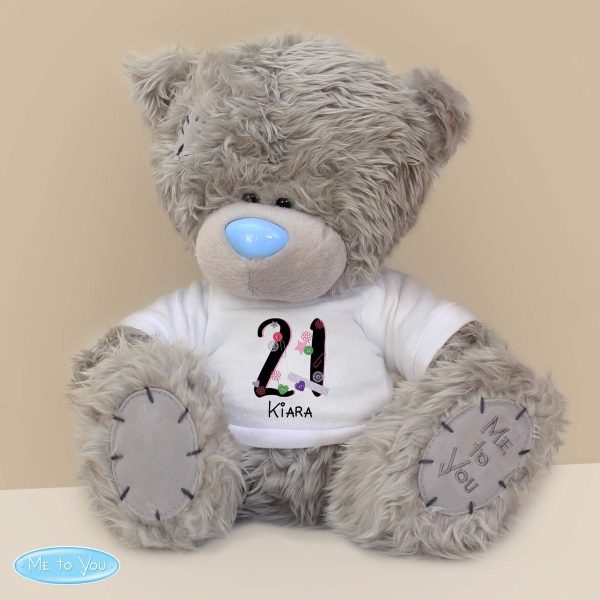 Personalised Me to You Teddy Bear Birthday Big Age